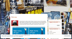 Desktop Screenshot of drwhoseum.com
